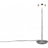 Lampa biurkowa Trio Monza - ściemniacz, nikiel | Kup teraz