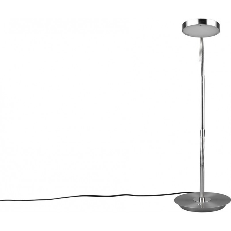 Lampa biurkowa Trio Monza - ściemniacz, nikiel | Kup teraz