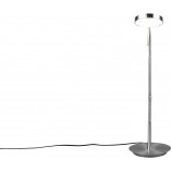 Lampa biurkowa Trio Monza - ściemniacz, nikiel | Kup teraz