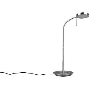 Lampa biurkowa Trio Monza - ściemniacz, nikiel | Kup teraz