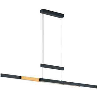 Lampa wisząca LED Trajan czarna 150cm - Trio | Nowoczesne oświetlenie