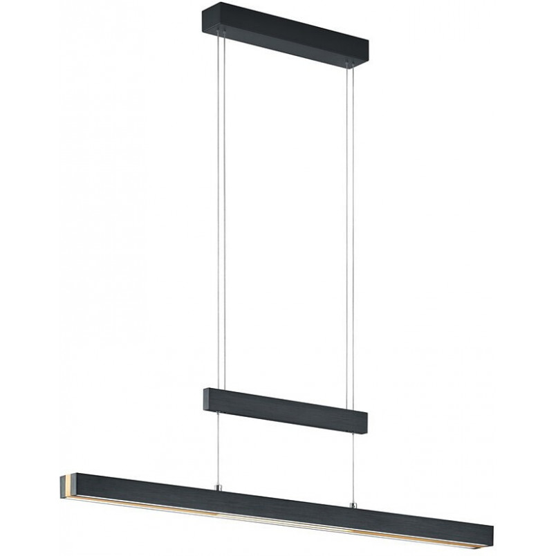 Lampa wisząca LED Trajan czarna 150cm - Trio | Nowoczesne oświetlenie