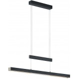 Lampa wisząca LED Trajan czarna 150cm - Trio | Nowoczesne oświetlenie