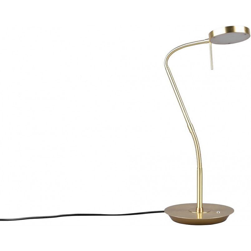 Lampa biurkowa Monza złota Trio - Ściemniacz | Trio