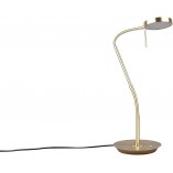 Lampa biurkowa Monza złota Trio - Ściemniacz | Trio