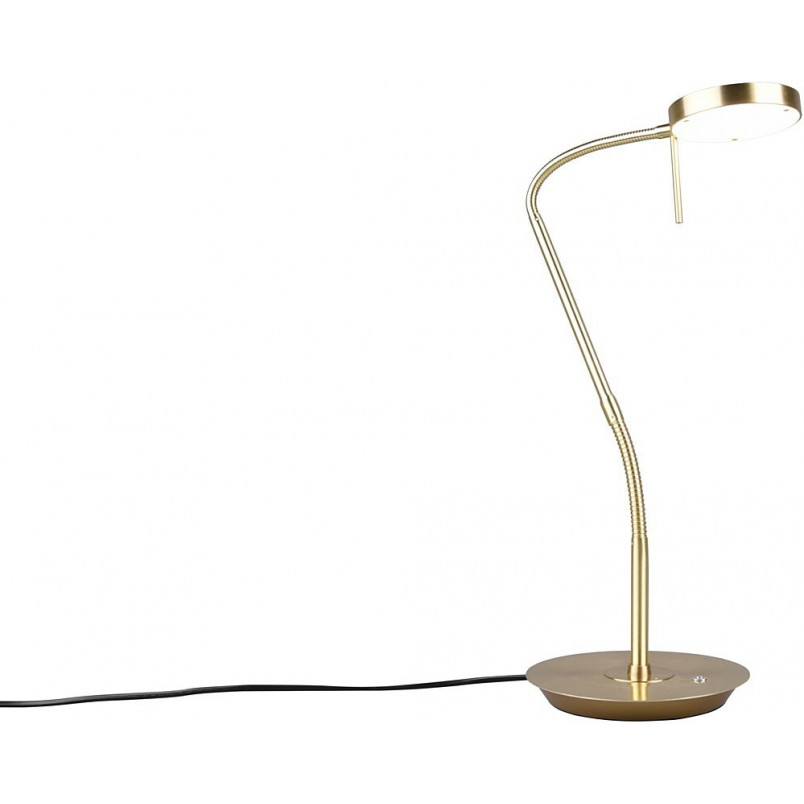Lampa biurkowa Monza złota Trio - Ściemniacz | Trio