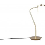 Lampa biurkowa Monza złota Trio - Ściemniacz | Trio