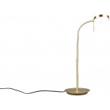 Lampa biurkowa Monza złota Trio - Ściemniacz | Trio