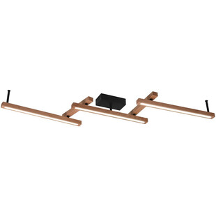 Lampa sufitowa drewniana z pilotem Bellari LED 180cm Trio