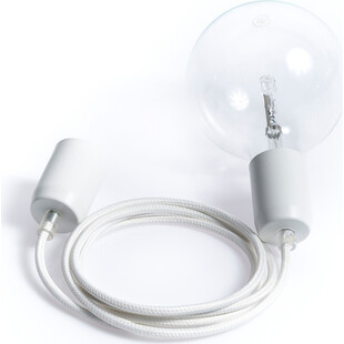 Lampa wisząca Loft Metal Line - Biały | Kolorowe Kable