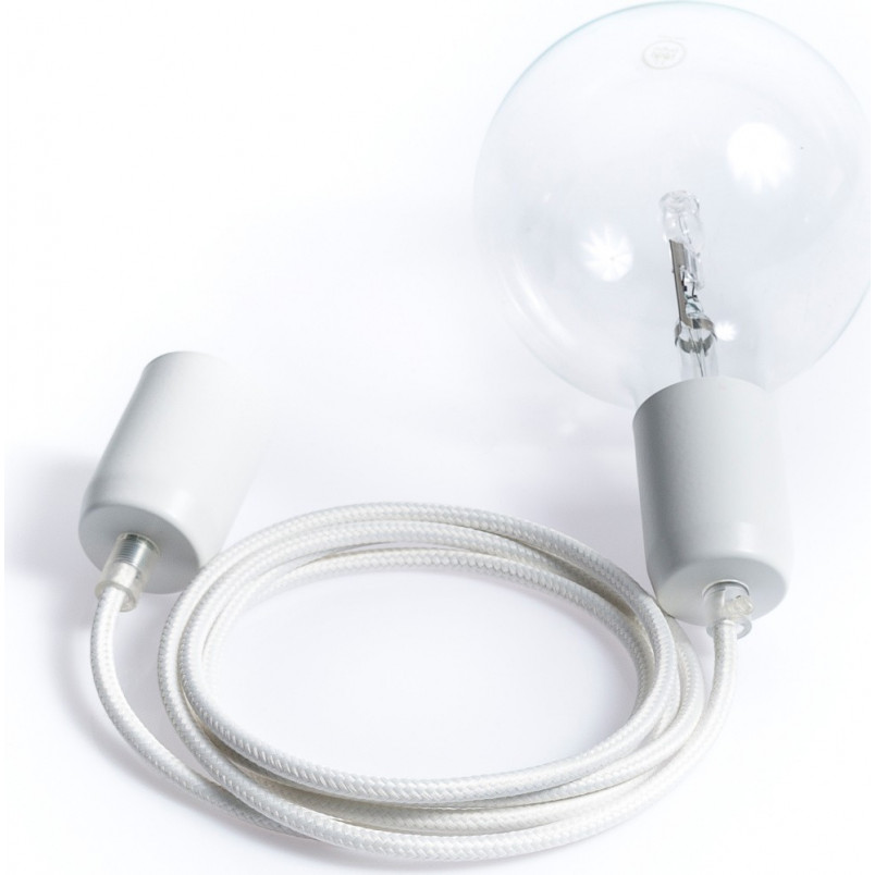 Lampa wisząca Loft Metal Line - Biały | Kolorowe Kable