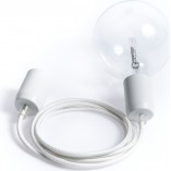 Lampa wisząca Loft Metal Line - Biały | Kolorowe Kable