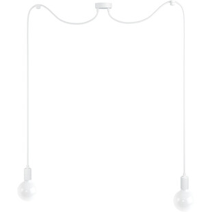 Lampa pająk Loft Multi Metal Line biały / biały bez