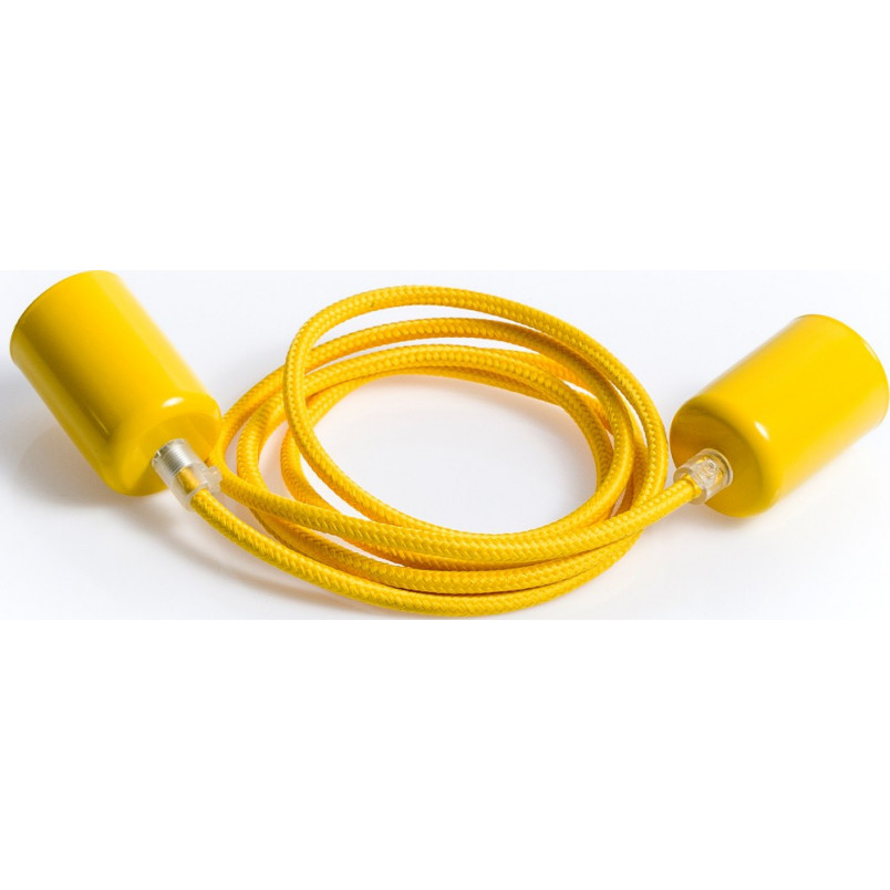 Lampa Wisząca Loft Żarówka - Kolorowe Kable | E27