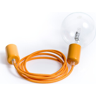 Lampa Wisząca Loft Pomarańczowa | Kolorowe Kable