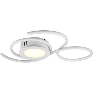Plafon nowoczesny z pilotem Jive LED 50cm biały Trio