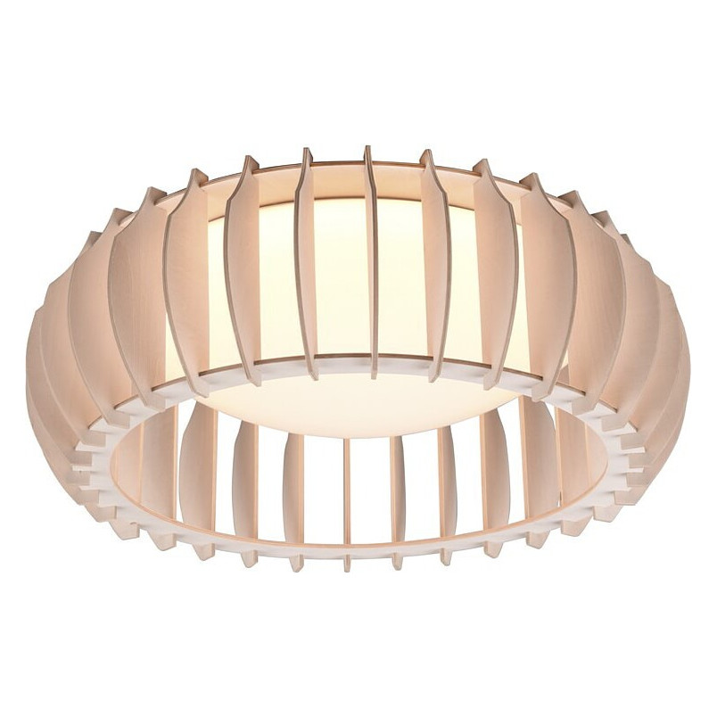 Plafon drewniany Monte 40cm LED | Skandynawski design