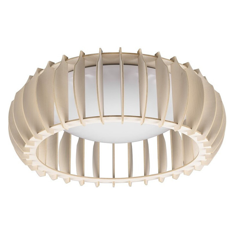 Plafon drewniany Monte 40cm LED | Skandynawski design