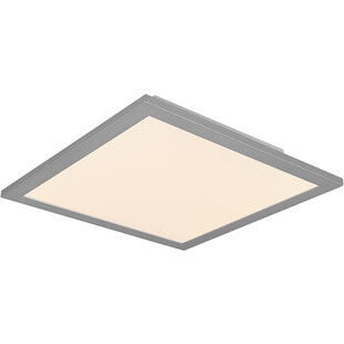 Plafon kwadratowy Alpha LED 29cm tytanowy Reality