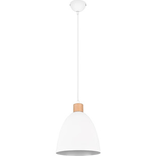 Lampa wisząca skandynawska Jagger biała - Reality | Kup teraz