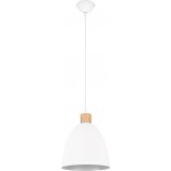 Lampa wisząca skandynawska Jagger biała - Reality | Kup teraz