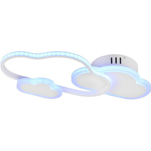 Plafon dziecięcy chmurka z pilotem Cloudy LED 52cm biały Reality