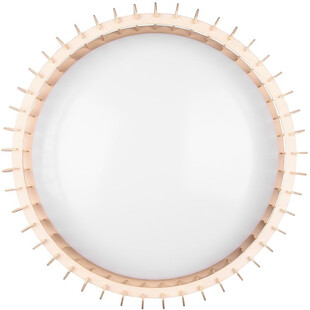 Plafon drewniany LED Monte 60cm z pilotem - Reality