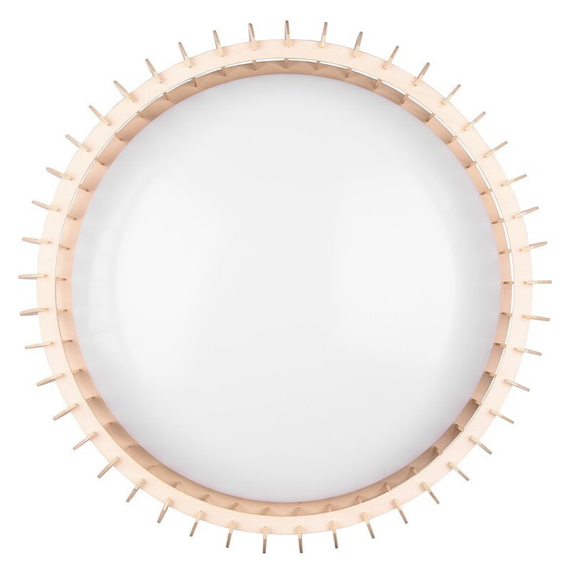 Plafon drewniany LED Monte 60cm z pilotem - Reality