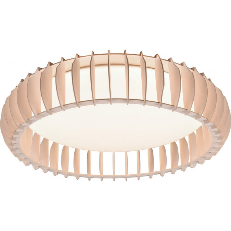Plafon drewniany LED Monte 60cm z pilotem - Reality