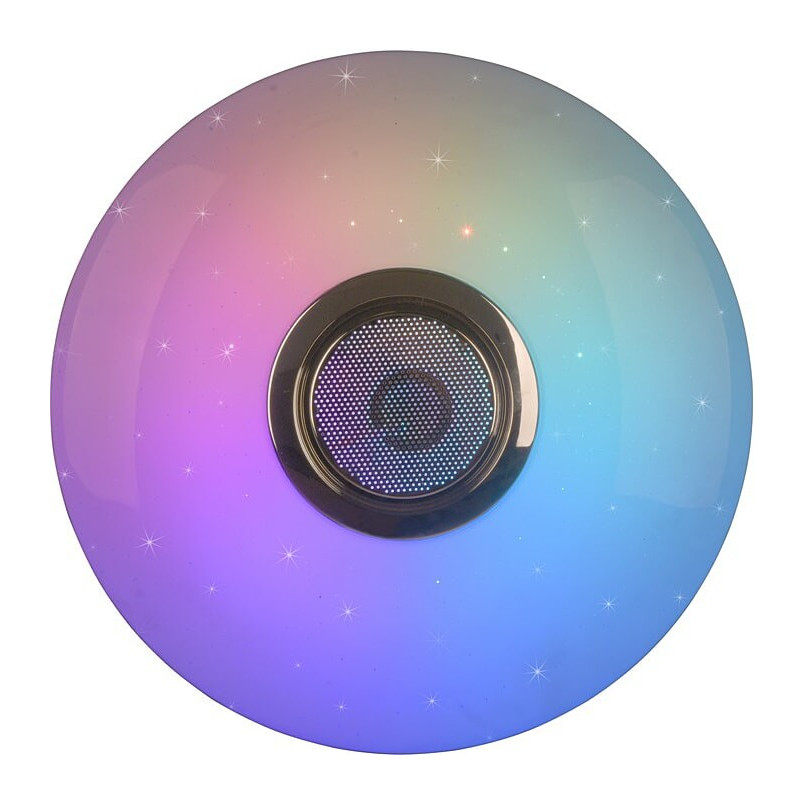 Plafon LED Reality Musica z Głośnikiem i Pilotem | 41cm