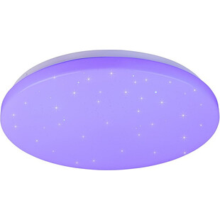 Plafon LED Kira z pilotem | Ściemniacz, RGB | Reality