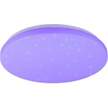 Plafon LED Kira z pilotem | Ściemniacz, RGB | Reality