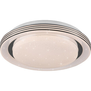 Plafon LED Atria 27cm - Pilot, Ściemniacz, Biały | Reality