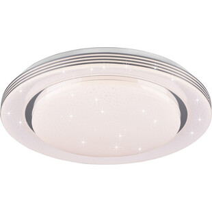 Plafon LED biały Atria 58cm - Pilot, Ściemniacz | Reality
