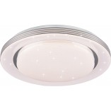 Plafon LED biały Atria 58cm - Pilot, Ściemniacz | Reality
