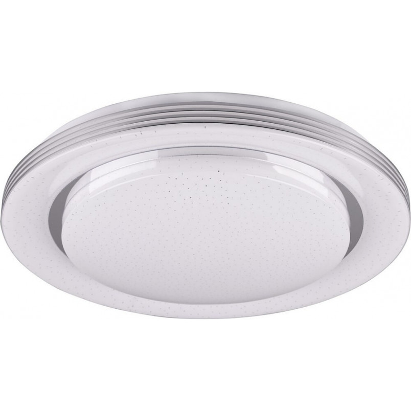 Plafon LED biały Atria 58cm - Pilot, Ściemniacz | Reality