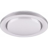 Plafon LED biały Atria 58cm - Pilot, Ściemniacz | Reality