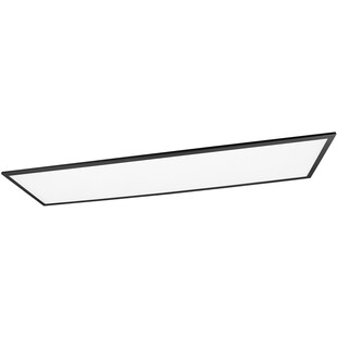 Plafon z pilotem i ściemniaczem Gamma 119x29cm LED czarny Reality