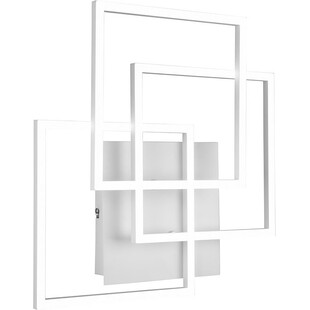 Plafon LED biały z pilotem - Reality Mobile 39cm