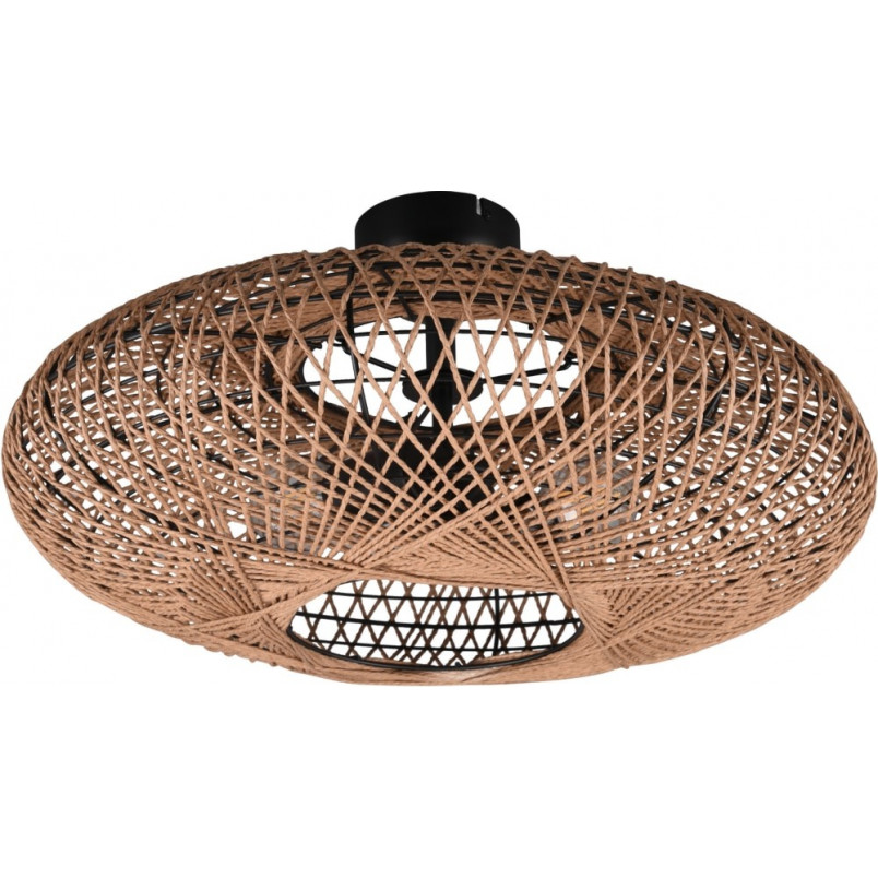 Plafon rattanowy boho Hedda | Trio - Stylowe oświetlenie