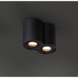 Lampa spot tuba Basic Round czarna | MaxLight - Oświetlenie