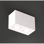 Lampa spot Basic Square biała MaxLight - Oświetlenie LED
