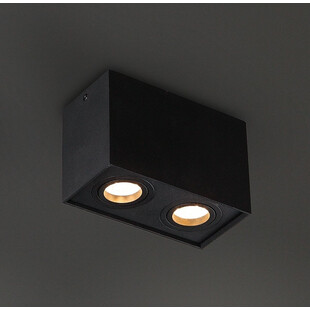 Lampa spot Basic Square czarna - MaxLight | Oświetlenie