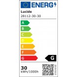 Plafon LED Ceres czarny Lucide | Minimalistyczny design