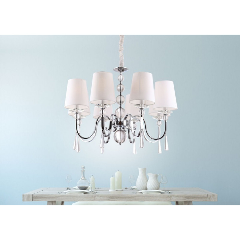 Żyrandol Glamour Charlotte 75cm | MaxLight - Luksus i Styl
