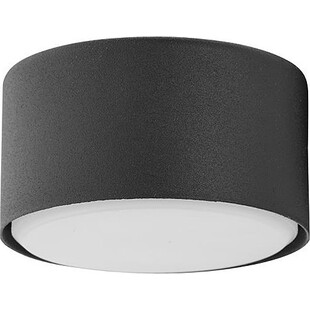 Plafon okrągły Dallas LED 8cm czarny TK Lighting