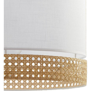 Lampa wisząca boho Paglia biała | TK Lighting - Kup teraz!