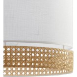 Lampa wisząca boho Paglia biała | TK Lighting - Kup teraz!