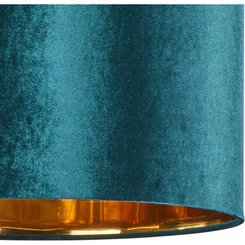 Lampa wisząca welurowa Tercino zielona | TK Lighting