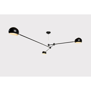 Stylizowa Lampa sufitowa designerska potrójna Astronomy 3 Czarna Step Into marki Step Into Design